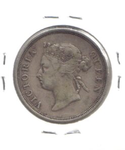 1888 Straits Settlements 50 cents