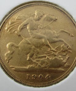 1904 Perth Edward Half Sovereign