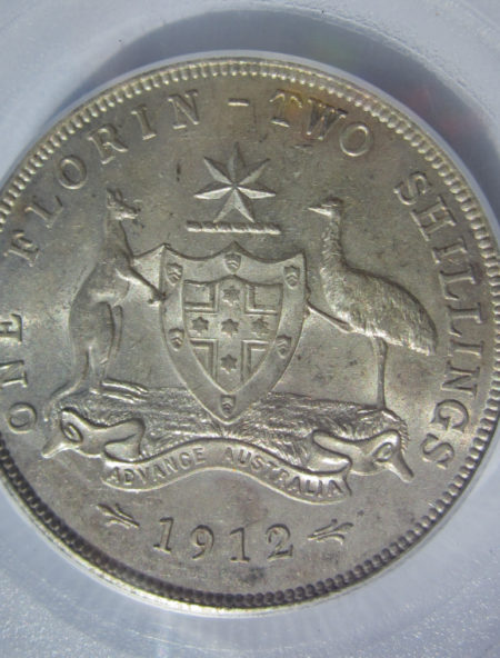 1912 Florin. PCGS MS 61 and one of the hardest!