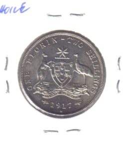 1917 George V Florin in Choice Unc