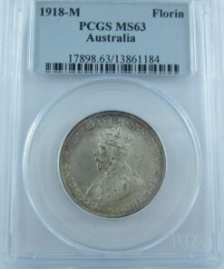 1918 Florin PCGS MS63