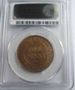 1919 Penny Dot Below in PCGS MS63RB