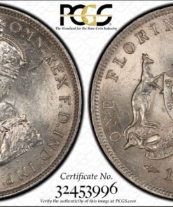 1919 Florin. Choice PCGS MS62