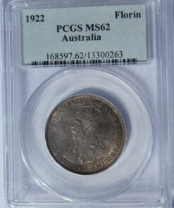 1922 Florin PCGS MS62