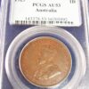 1925 Penny PCGS AU53 - graded about unc