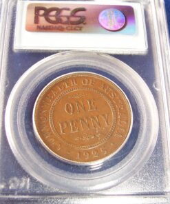 1925 Penny PCGS AU53 - graded about unc