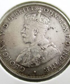 1932 Florin. 6 clear Pearls!