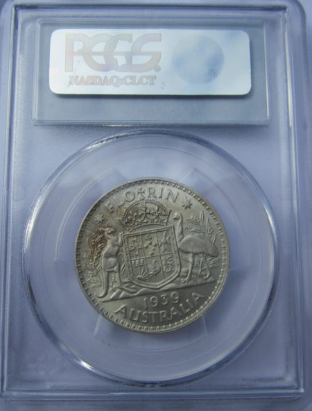 1939 Florin. PCGS MS62 - RARE GRADE