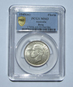 1945 Florin. CHOICE PCGS MS63. Quality