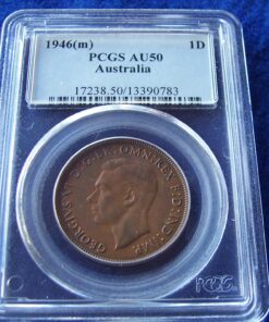 1946 Penny PCGS AU50 - a good EF!