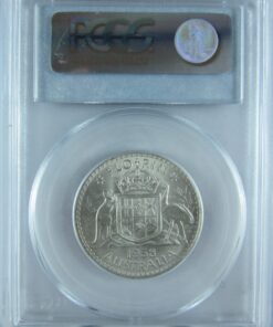 1958 Florin. PCGS MS63 CHOICE