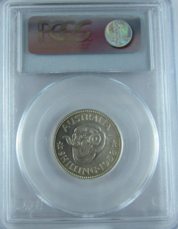 1958 Proof Shilling PCGS PR65