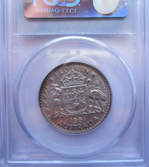 1961 Proof Florin. PCGS PR64