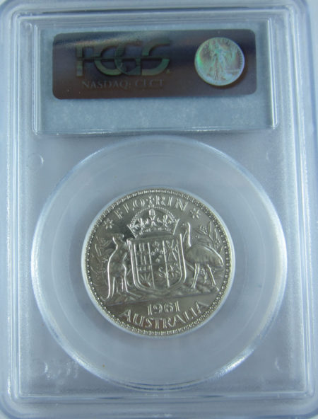 1961 Proof Florin. PCGS PR65. Fully brilliant.