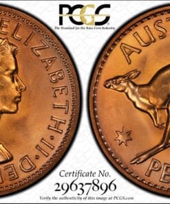 1963 Penny PROOF! PCGS PR66 RD