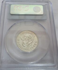 1963 Proof shilling in PCGS PR65