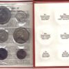 1970 Mint Coin Set. Captain Cook 50 c