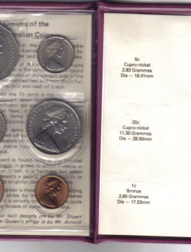 1977 Mint Coin Set