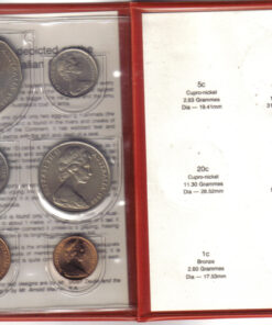 1980 Mint Coin Set