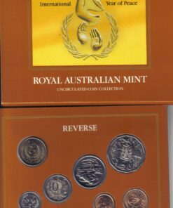 1986 Mint Coin Set