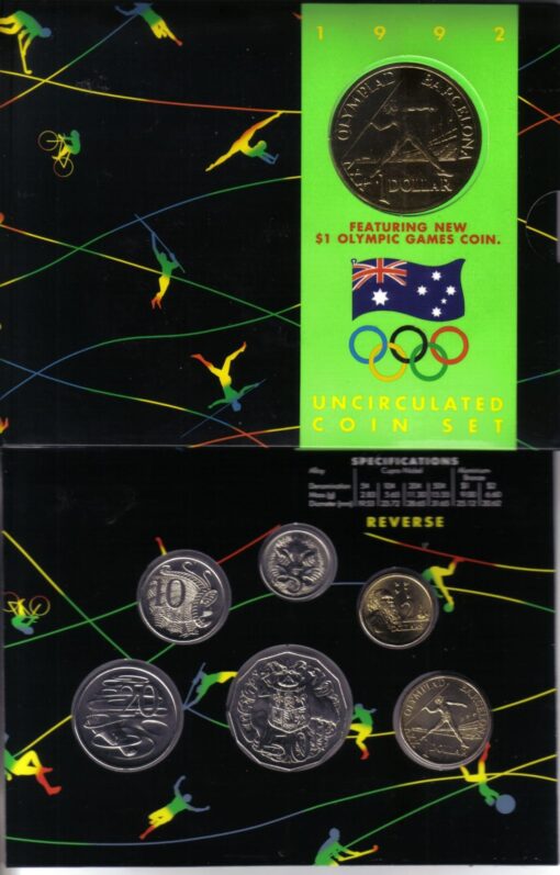 1992 Mint Coin Set