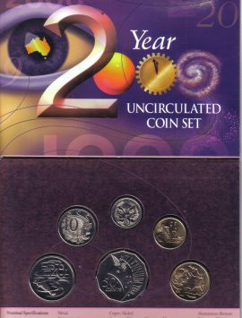 2000 Australian mint set. Perfect for a gift too.