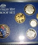 Year 2000 RAM Proof Set with coloured 50c