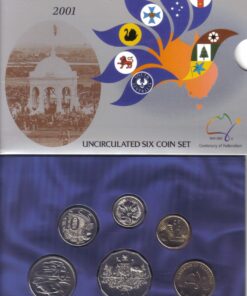 2001 Mint Coin Set.