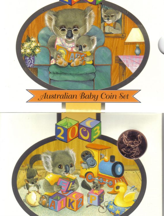 2003 Baby Mint Coin Set - Koala series
