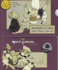 2007 Baby Mint Coin Set. Magic Pudding