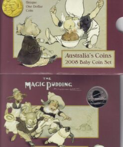 2008 Baby Mint Coin Set. Magic Pudding