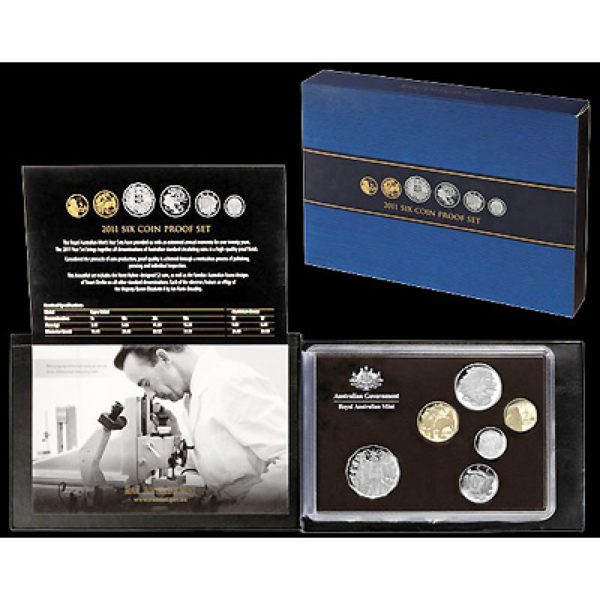 2011 Australia RAM Six Coin Proof Set