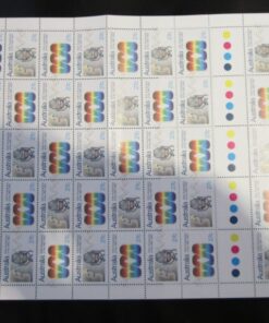 1982 50th Anniversary ABC. Full sheet MNH