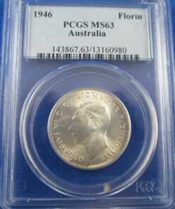 1946 Florin Brilliant PCGS MS63