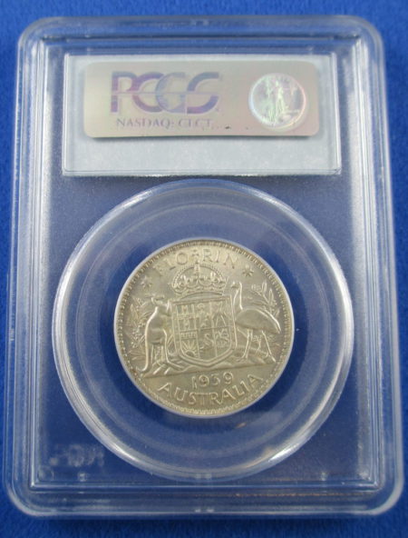 1939 Florin - KEY DATE PCGS AU55