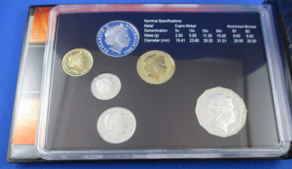 2012 Australia RAM Six Coin Proof Set