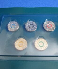 2016 Coloured $2 OLYMPIC coins