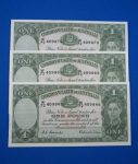 1952 One Pound Coombs Wilson 1st prefix. Buy 1,2 or 3!