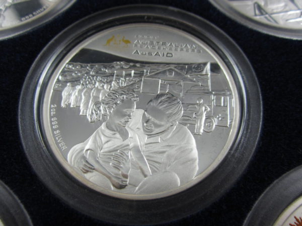 2005 Peacekeepers Set of 5 x 2 oz Silver Coins