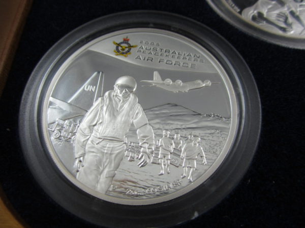 2005 Peacekeepers Set of 5 x 2 oz Silver Coins