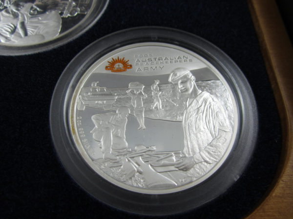 2005 Peacekeepers Set of 5 x 2 oz Silver Coins