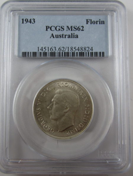 1943 Florin PCGS MS62