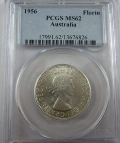 1956 Florin PCGS MS62 - BRILLIANT