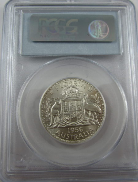 1956 Florin PCGS MS62 - BRILLIANT