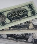2013 CENTENARY of AUSTRALIAN BANKNOTES with COINS in RAM SLEEVE.