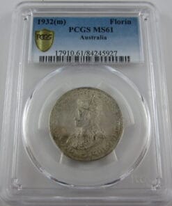 1932 Florin. PCGS MS61 one for the set registry!