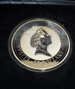 1993 Kilo Silver coin with Japanese Royal Wedding Privy.