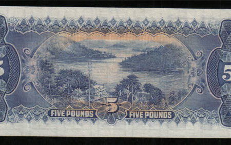 R42 Riddle/Heathershaw 5 Pound Note