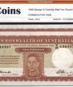 1949 Coombs Watt R60 consecutive pair.