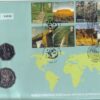 2005 World Heritage Sites PNC with scarce 2005 50 cents